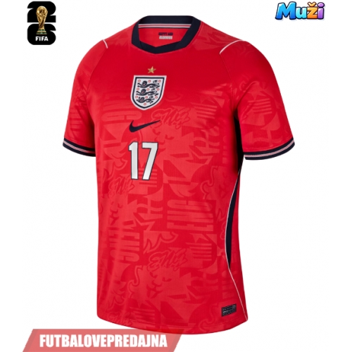 Lacne Muži Futbalové dres Anglicko Morgan Rogers #17 MS 2026 Krátky Rukáv - Preč